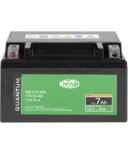 Magneti marelli batteria moto e scooter 7ah 12v 90a tecnologia agm sigillata polo positivo sinistro